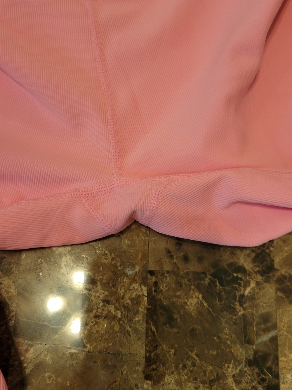 Wilo Blush Pink One-Shoulder Sports Bra and High-Waist Legging Set - Picture 7 of 9